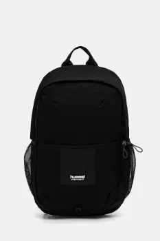 Hummel rucsac culoarea negru, mare, uni, 227582 imagine