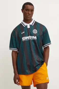 Hummel tricou barbati, culoarea verde, modelator, 226094 imagine