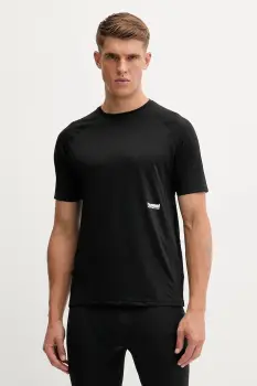 Hummel tricou de antrenament culoarea negru, cu imprimeu, 229885 imagine