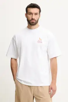 Hummel tricou din bumbac culoarea alb, cu imprimeu, 227549 imagine