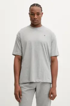 Hummel tricou din bumbac culoarea gri, uni, 230780 imagine