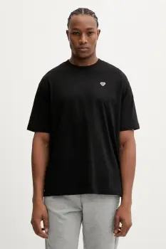 Hummel tricou din bumbac culoarea negru, uni, 230780 imagine