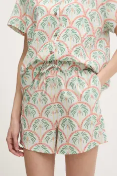 Hurley pantaloni scurti femei din bumbac BEACH imagine