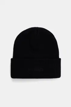 Iceberg caciula de lana culoarea bej, de lana, din tricot gros, 30 409 005 imagine