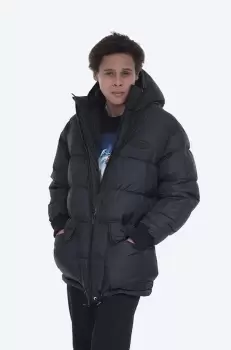 Iceberg geaca barbati, culoarea negru, de iarna imagine