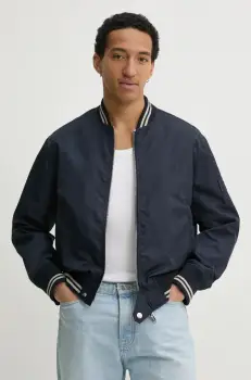 Iceberg geaca bomber barbati, culoarea albastru marin, de tranzitie imagine