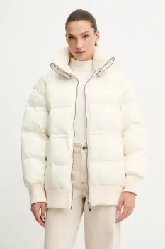 Iceberg geaca culoarea bej, de iarna, J051 6404 imagine