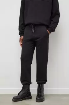 Iceberg pantaloni de trening culoarea negru, neted imagine