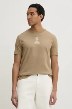 Iceberg tricou din bumbac barbati, culoarea verde, cu imprimeu, F018 6306 imagine