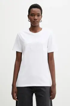 Iceberg tricou din bumbac culoarea alb, F021 6327 imagine