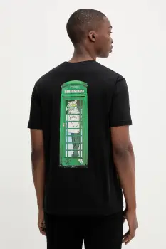 Iceberg tricou din bumbac culoarea negru, cu imprimeu, F049 6325 imagine