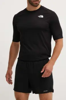 Icebreaker pantaloni scurti outdoor 125 ZoneKnit Merino Blend Speed culoarea negru, IB0A56X90011 imagine