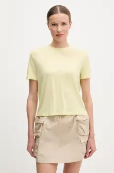 Icebreaker tricou sport Merino 150 Tech Lite culoarea galben, IB0A56Y20AB1 imagine