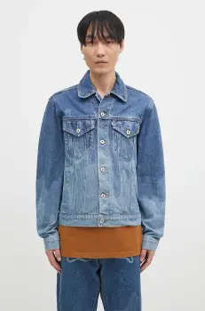 ICECREAM geaca din denim Lazer Drip Denim Trucker barbati, de tranzitie, IC24369 imagine