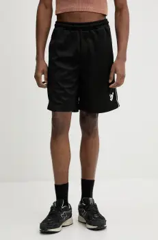 Inbetweeners pantaloni scurti culoarea negru, cu imprimeu, S5TWUABE021 imagine