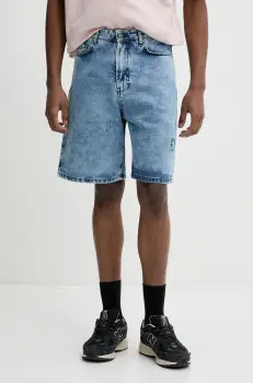 Inbetweeners pantaloni scurti jeans uni, S5TWUABE008 imagine