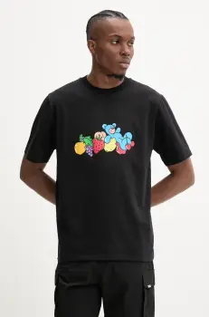 Inbetweeners tricou din bumbac culoarea negru, cu imprimeu, S5TWUATH035 imagine