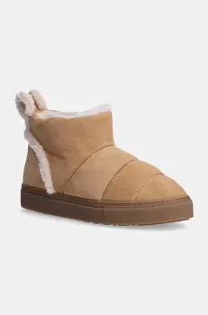 Inuikii cizme de iarna Shearling Slipin culoarea bej, 75202-010 imagine