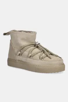 Inuikii cizme de zapada din piele intoarsa Classic Low culoarea verde, 1001.001.0092.356 imagine