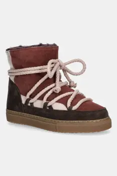 Inuikii cizme de zapada din piele intoarsa PATCHWORK culoarea roz, 3001.003.0072 imagine