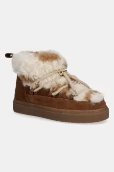 Inuikii cizme de zapada din piele intoarsa Teddy Low culoarea maro, 1001.001.0321.106 imagine