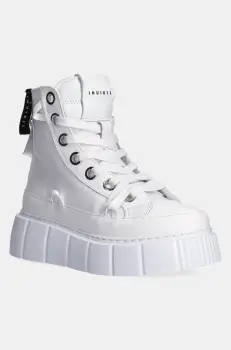 Inuikii tenisi de piele Leather Matilda femei, culoarea alb, 1001.002.0042.100 / 35203-033 imagine