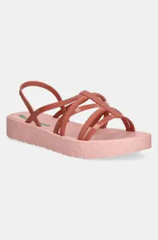 Ipanema sandale DIVERSA FLAT femei, culoarea roz, 27238-BH330 imagine
