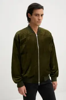 IRO geaca bomber barbati, culoarea verde, de tranzitie, MP137NATTAN imagine