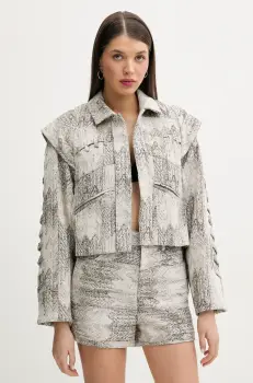 IRO geaca culoarea bej, de tranzitie, WP07MISA imagine