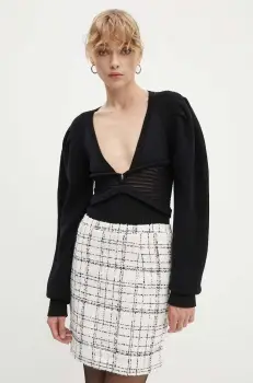 IRO pulover femei, culoarea negru, WP12DELVINA imagine