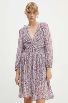 IRO rochie culoarea roz, mini, evazati, WP33RULINE imagine