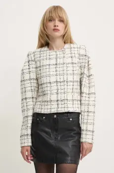 IRO sacou culoarea bej, un singur rand de nasturi, modelator, WP07ZEMALY imagine