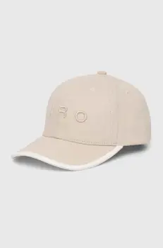 IRO sapca de baseball din bumbac culoarea bej, cu imprimeu imagine