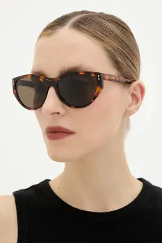 Isabel Marant ochelari de soare culoarea maro, IM 0217/S imagine