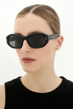 Isabel Marant ochelari de soare culoarea negru, IM 0237/S imagine