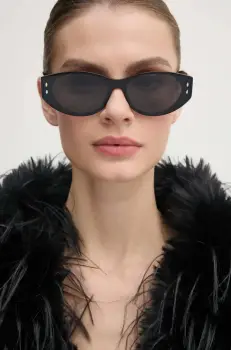 Isabel Marant ochelari de soare femei, culoarea negru, IM 0185/G/S imagine