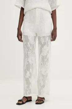 Isabelle Blanche pantaloni pentru femei, din bumbac imagine