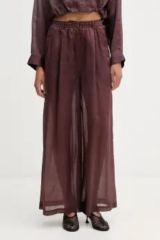 Isabelle Blanche pantaloni straight pentru femei, din in imagine