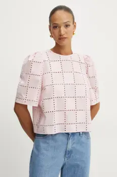 Ivy Oak bluza femei, culoarea roz, neted, IO112356 imagine