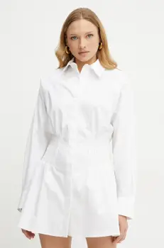 Ivy Oak rochie MARYNA culoarea alb, mini, evazati, IO117658 imagine