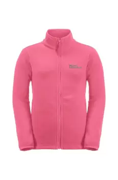 Jack Wolfskin bluza copii TAUNUS JACKET K culoarea roz, neted imagine