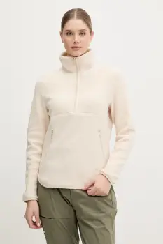 Jack Wolfskin bluza sport pentru femei, din polar Lite Curl imagine