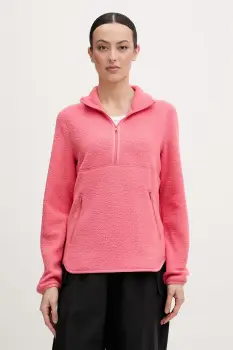 Jack Wolfskin bluza sport pentru femei, din polar Lite Curl imagine