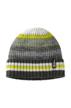 Jack Wolfskin caciula copii culoarea verde, 1911721 imagine