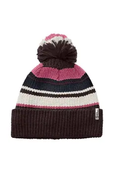 Jack Wolfskin caciula copii POMPOM BEANIE culoarea violet imagine