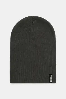 Jack Wolfskin caciula culoarea bleumarin, din tricot gros, 1903892 imagine