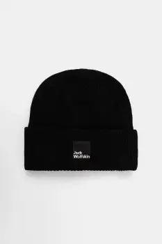 Jack Wolfskin caciula PERGAMON culoarea negru, 1910701 imagine