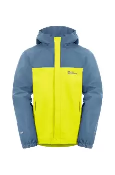 Jack Wolfskin geaca de ploaie copii TUCAN culoarea galben imagine