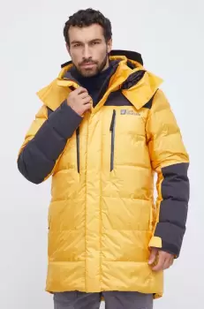 Jack Wolfskin geaca de puf 1995 Series Cook culoarea galben imagine