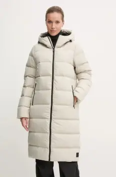 Jack Wolfskin geaca de puf Frozen Palace femei, culoarea gri, de iarna, 1204133 imagine